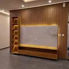 شيبورد معا قروفات اسود المنيوم _ بديل خشب _ بديل  خام