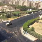 مقاول اسفلت مع مواد