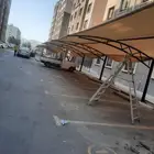 مظلات سيارات وسواتر جده تغيير قماش فك ونقل وتركيب وصيانة