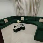 كنب ارضي شبه جديد استخدام 6شهور