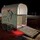 عربه نقل خيل للبيع نظيفه جدا راسين