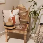 طقم اثاث هندي صناعة يدوية (تحفة) جديد