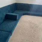 جلسة ارضية استخدام نظيف 4  5 مع طاولة قزاز