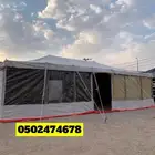 خيام باكستانيي - نوعية ممتازة خيمة واجه شفاف وعادي عزل 90