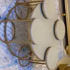 طاولة قهوه مع 4 خدمه
