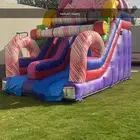 نطيطات وزحاليق للبيع   بحالة ممتازة مع الماطور