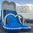 للبيع نطيطات و زحاليق مائية و جافة وملاعب صابونية