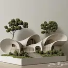 عمل ماكيتات معمارية مصغرة