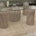 طاوله ضيافه مع خدمه 4 جديده