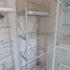 قفص مع ستاند