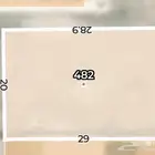 للبيع ارض في حي الربوة (الزهرة) م580 ثلاث واجهات