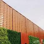 ساترفلل سواترجدار سواترخشبيةسواترأسطح تسويرتحويش اراضي شينكو