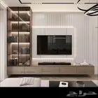 ديكورات خشبية طاولات وبارتشن ومرايا