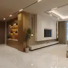 ديكورات داخليه خلفية شاشه بارزه كيرف