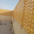 ساتر فلل ساتر احواش ساتر بين الفلل والمنازل