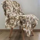 بطانية يدوية الصنع _دفء ونعومه لا تقاوم