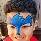 الرسم علي وجة الاطفال