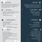 عمل سيرة ذاتية احترافية cv لغتين ب20 ريال بس...