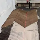 Natural wood flooring