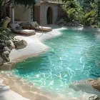 مسابح شاطئ بحيرات صناعيه بجده