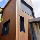 تكسيات خارجية _ تكسيات خشبيه _ وجهات منازل _ ديكور خارجي