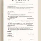 سيرة ذاتية ATS - لغتين CV