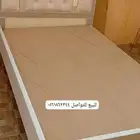 للبيع سرير نفر ونص مع مرتبه شبه جديد