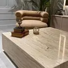 طاولات رخام ترفنتينو حسب طلب