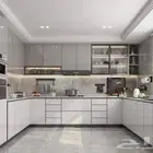 باب شباك دبل عادي مطبخ ايلومينيم دولاب ملابس