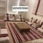 تفصيل جلسات أرضية تراثية شعبية فاخرة جديدة