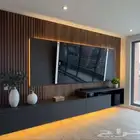 ديكورات خلفية شاشه مدخل نساء خلفية سرير بارتشن شيبورد باركيه