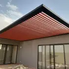 جلسات خارجيه حديد برجولات مضلات داخليه وخارجيه