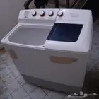 غساله حوضين 12 كيلوا وغسالة حوضين 4 كيلوا