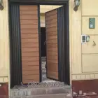 حداد تلبيس ابواب بديل الخشب حداد صيانة ابواب حداد لحام متنقل