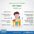 طفلك عنده مشكلات في الكلام   صعوبات فى التعلم أو توحد..تواصل