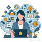 مشروع تخرج  جامعه  ثانويه  Excel  powerpoint  word  pdf