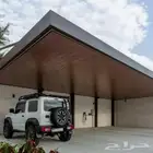 مظلات بديل خشب   سواتر حديد