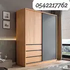 غرف نوم - ديكورات خشبيه - ابواب - تلبيس جدران - فوم