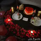 تنسيق ذكرى زواج وتجهيز غرف عرسان