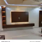 ديكورات شاشه معى رفوف