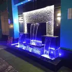 تنسيق حدائق شلالات نوافير عشب صناعي