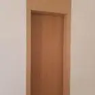 باب خشب سنديان مع الديكور