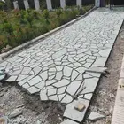 حجر عشوائي لون ابيض