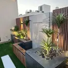 تنسيق حدائق منزلية مجلس قزاز غرف زجاجية