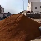 رمل احمر الفريش وخرسانه وزيروفايف