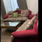 كنب قطعتين للبيع المستعجل ارع مقاعد وثلاث مقاعد