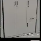 دواليب وطني بابين و3باب لون ابيض