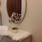 مدخل حديد وعليه رخام طبيعي ثقيل جدا