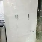 دولاب وطني ثلاث فتحات ارفوف وعلاقي جديد خشب قوي