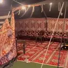 يوجد بيت شعر مشاءالله تبارك الله نظيف 10متر في سته متر